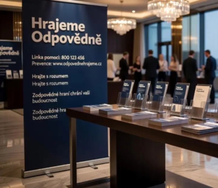 Podpora kampaně Hrajeme Odpovědně na společenském kasinovém večeru