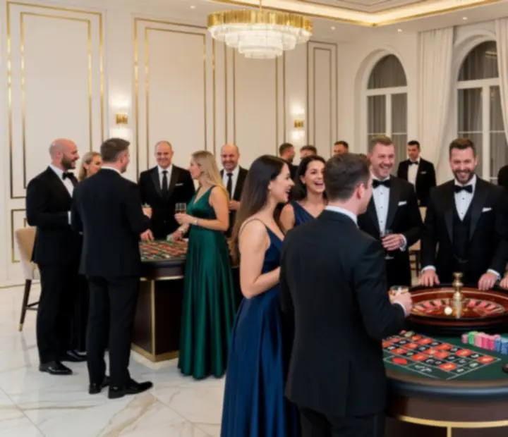 Vzpomínky z firemních kasinových a pokerových akcí HraniceA